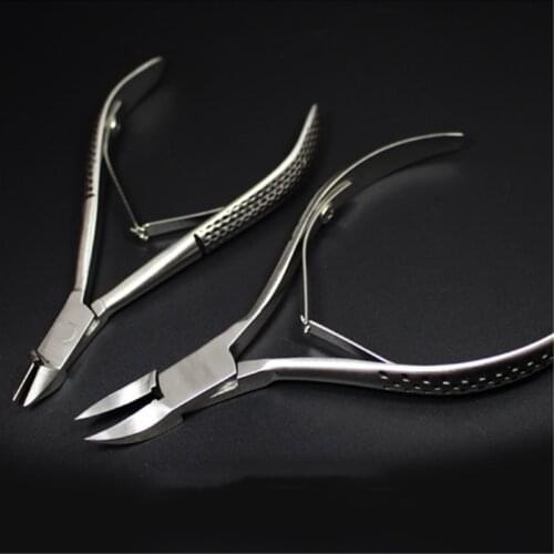 Professional Fingernail Toenail Cuticle Nipper Trimming Stainless Steel Nail Clipper Cutter Cuticle Scissor Plier Manicure Tools