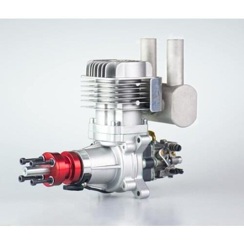 RCGF 35cc Petrol/Gasoline Engine with Rear Exhaust pipe for RC Model Airplane