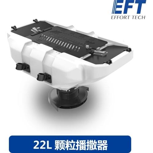 EFT 22kg 22L Agriculture drone spreading system Seed fertilizer fertilizer bait particle spreading equipment for E410 E610 E616