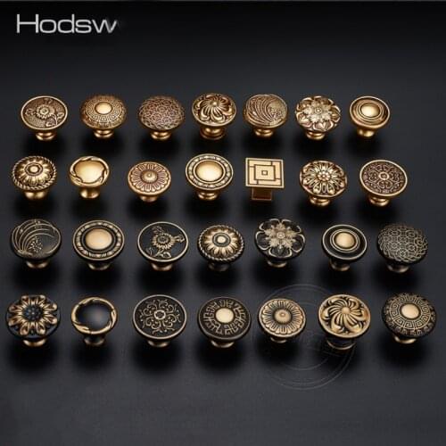 Modern Brass Furniture Single Hole Handle Light Luxury Handles for Cabinet Drawer Wardrobe Single Hole Small Knobs and Handle