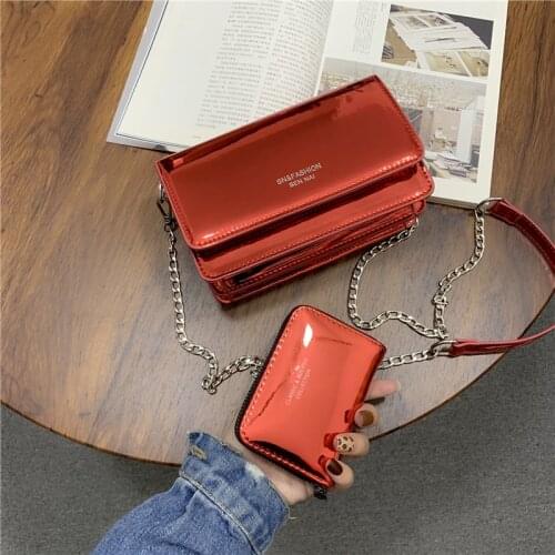 2 Pieces Crossbody Bags For Women 2019 Luxury Handbags Women Bags Designer Shoulder Bag Female Clutch Bags Purse Bolso Mujer