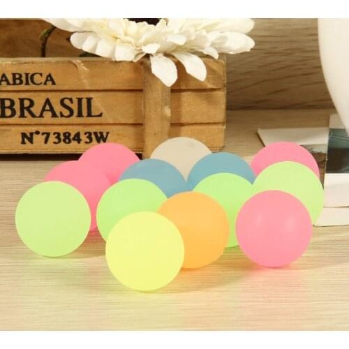 Luminous Moonlight Birthday Gift High Bounce Ball Pinata Fillers Children Toy 10 Pcs Noctilucent Glow In The Dark
