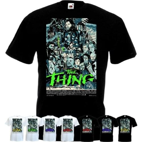 The Thing v65 T-shirt movie poster horror John Carpenter all sizes S-5XL Mens