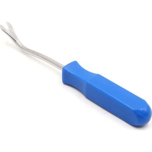Uxcell a17122900ux0143 Blue Car Door Panel Upholstery Trim Clip Fastener Retainer Remover Pry Bar Tool