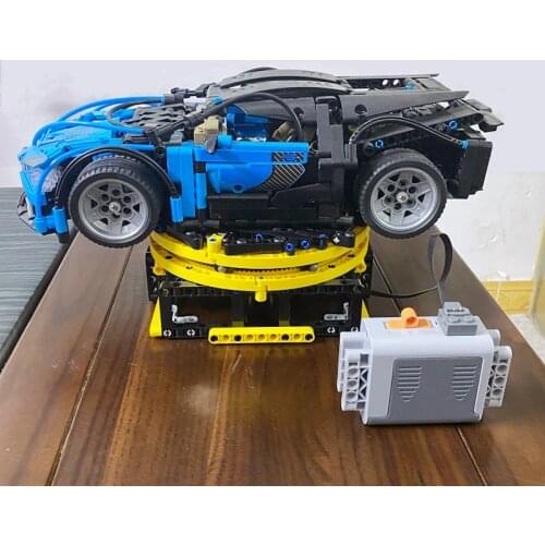 2020 New in stock Technic Motorised Display Turntable MOC-22252 Electric rotating Compatible with Building Block Brick Toys Gift