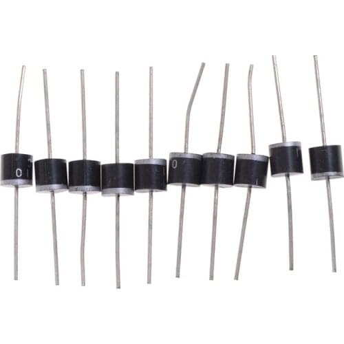 10pcs/lot 10.0 Amp 10a10 Silicon Rectifiers Rectifier Diode 10a 1000v R-6 10.0 Amp Silicon Rectifiers