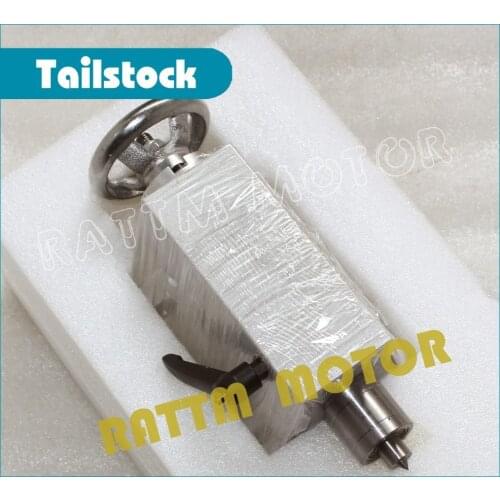 CNC tailstock for rotary axis( A axis, fourth axis the axis of rotation parts--tail top,thimble,activity center,50mm Telescopic