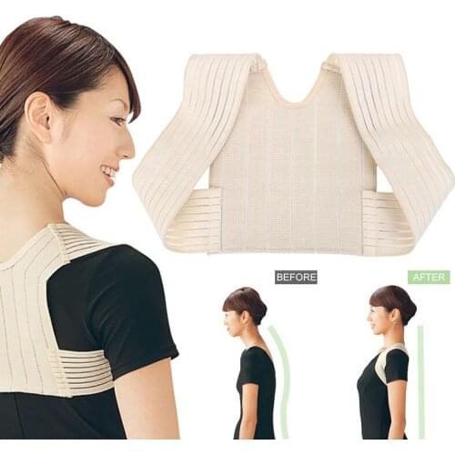 1PCS Adjustable Back Posture Corrector Clavicle Spine Back Shoulder Lumbar Camel Posture Correction Belt Fitness Back Support