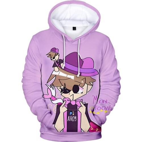BSLNXNMA Minitoon 3D Hooded Sweatshirt Casual Adult Kids Pullovers Casual Hoodies Sweatshirts