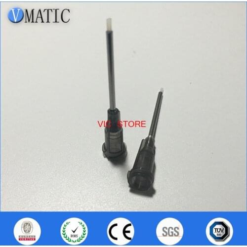 Free Shipping 100Pcs 21G 1 Inch Luer Lock TEF Glue Dispensing Needle