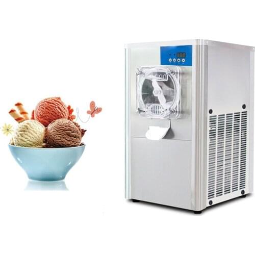 DSHASIF Commercial Tabletop Batch Freezer Auto-Dispensing Hard Ice Cream Machine Restaurant Gelato Machine