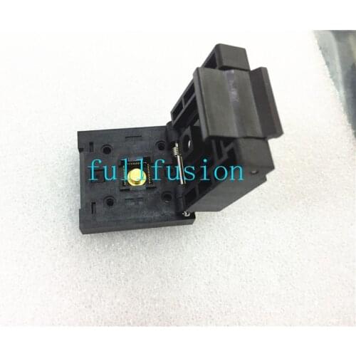 QFN-48(56)BT-0.5-01 Enplas IC Test Socket QFN48P 0.5mm Pitch IC body size 7x7mm Burn in Socket