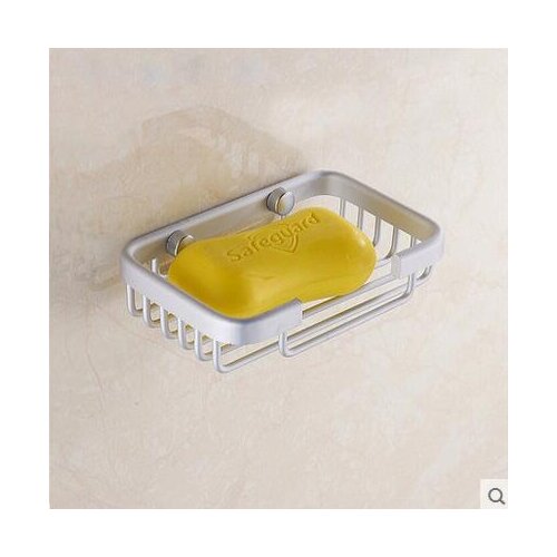 Space Aluminum bathroom soap net soap box, European toilet/Kitchen soap box rack, Bathroom soap dishes for shower, Free shipping