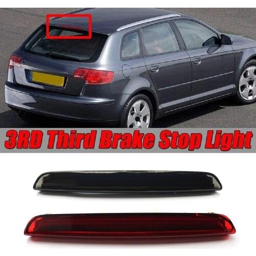 Red Black Car LED Third High Brake Stop Light 3rd Rear Tail Reflector Signal Lamp For- A3 Sportback S3 RS3 2004-2012 8P4945097C