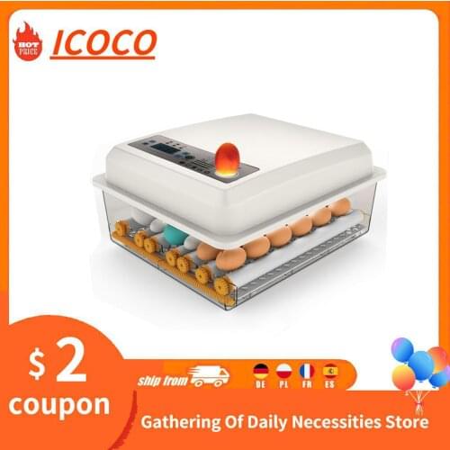 Full Automatic Incubator Brooder Farm Hatchery Machine 16 Eggs Hatcher Chicken Automatic Egg Incubator Goose Bird Quail Brooder