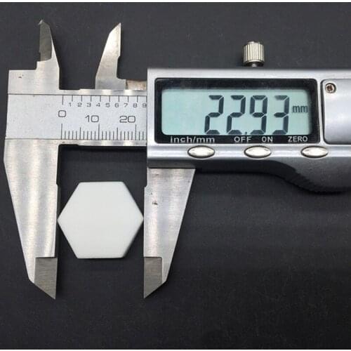 20 Pack Practical Coral Frag Base Seawater Coral Fragment Hexagonal Disks Tiles Support for Coralline Growth Reproduce