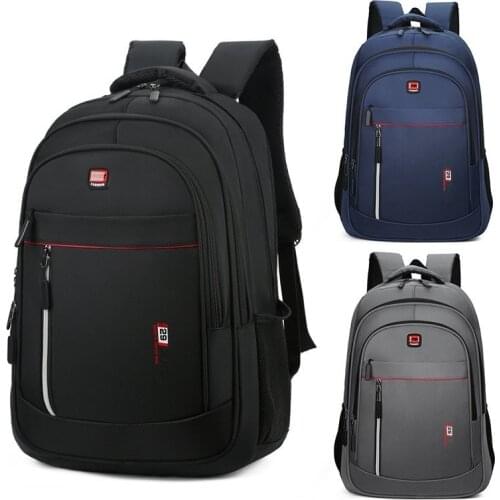 New Men Laptop Backpack Business Trip Travel Bagpack Notebook Backbag Large Capacity College School Bags For Teenager Boys 2021