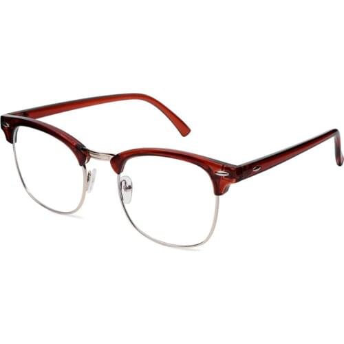 Anti-blue Light Glasses Korean Version Eyewear Fashion Women and Men Big Goggles Frame Metal Glasses