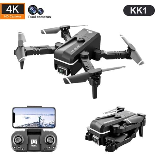 Mini Folding Drone High-definition 4k Camera Aerial Remote Control Aircraft Fixed-height Quadcopter Toy Christmas Birthday Gift