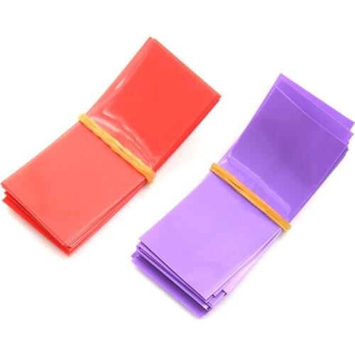 20PCS Li-ion 18650 Battery Wrap PVC Heat Shrink Tubing Precut Choice Size 30*70mm Battery Film Tape Battery Cover Whosesale