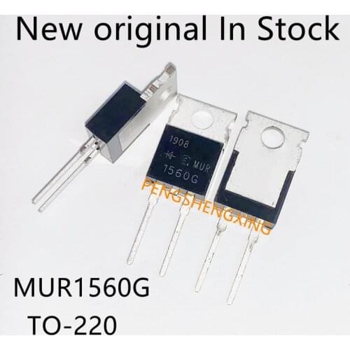10pcs/lot MUR1560G MUR1560 U1560 Fast Recovery Diode 600V15A TO-220