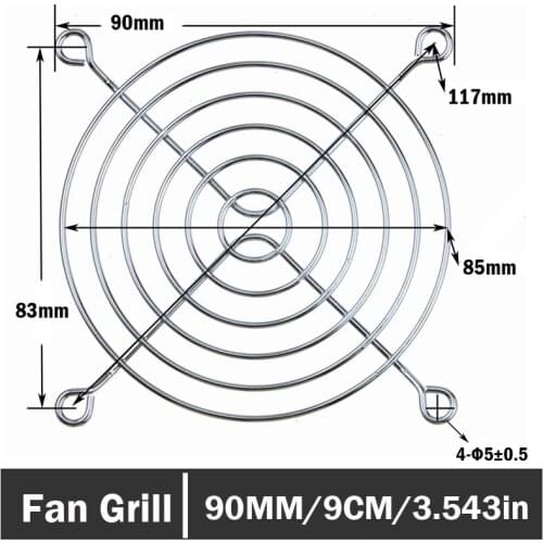 20Pcs/lot Gdstime 90MM Fan Guard Protective Grill for PC Ventilator