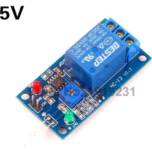 5PCS/LOT 5V Photodiode Module Relay Module Optical Switch Light Detection Sensor Module