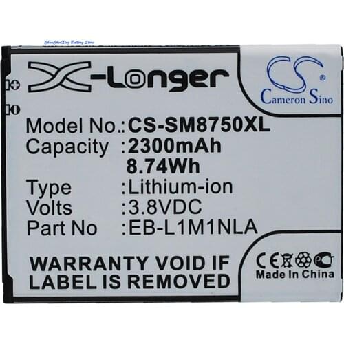 Cameron Sino 2300mAh Battery EB-L1M1NLA, EB-L1M1NLU for Samsung GT-I8370, GT-I8750, SCH-i930, SGH-T899M