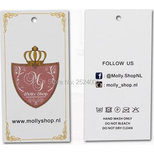Free shipping clothing hang tag/clothing label tag/paper hang tag/private label/garment label 500 pcs a lot