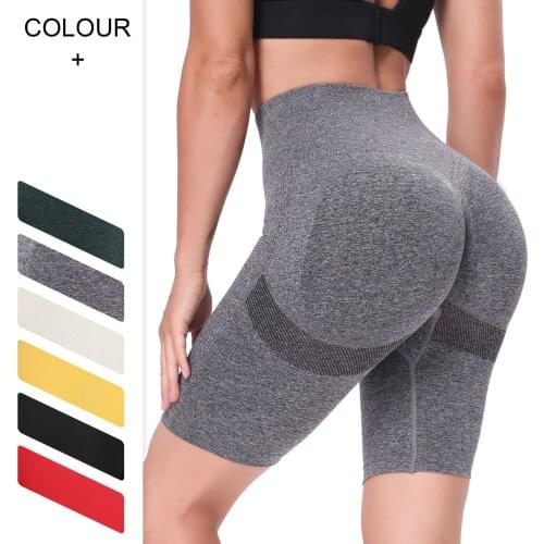 High Waist Seamless Running Leggings Women Sport Workout Leggings GYM Yoga Pants Push Up Hip Stretchy Fitness Leggings