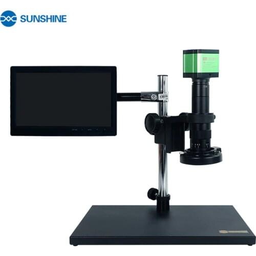 SUNSHINE MS10E-03 HD Digital Electron Microscope Industrial Microscope 0.7-4.5X continuous zoom 21-135 times magnification
