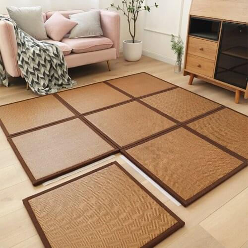 Japanese Style Household Cushion Thickened Splicing Floor Mat In Living Room And Bedroom Mattress Floor Mat Bedroom Decor