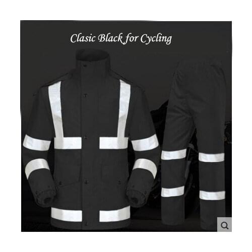 Hooded Raincoat Women Men Rain Coat Motorcycle pants fishing impermeables para lluvia mujer capa de chuva para motoqueiro gear s