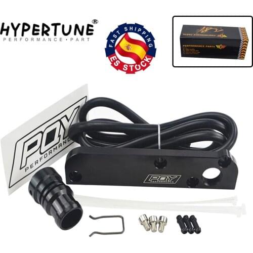 Hypertune - Billet PCV Delete Plate Kit Revamp Adapter for Volkswagen(VW)/Audi/SEAT/Skoda EA113 Engines With PQY logo HT-TSB01