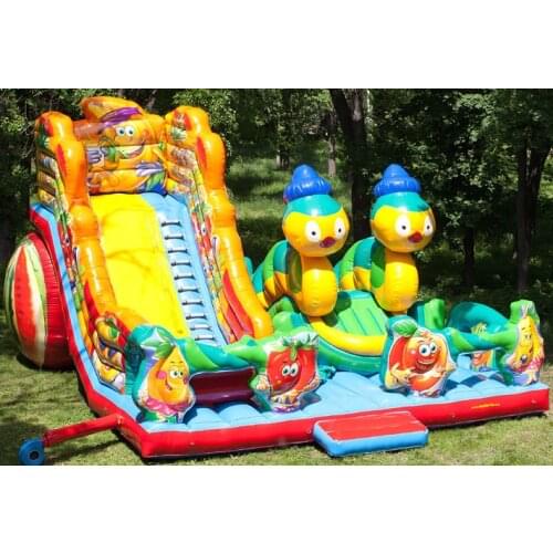 China Guangzhou) manufacturers selling inflatable slides, inflatable castles, Inflatable Obstacle CB-53