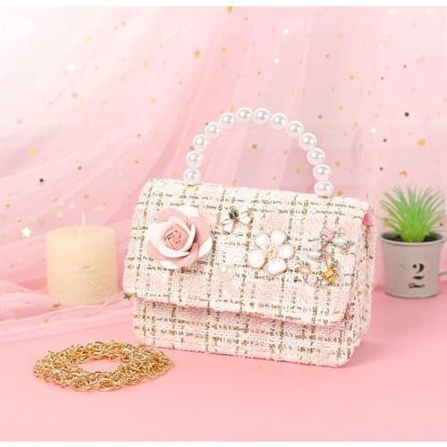 Korean Kids Purses and Handbags Mini Crossbody 2020 Cute Princess Girls Small Coin Pouch Baby Purse Girl Party Hand Bags Gift