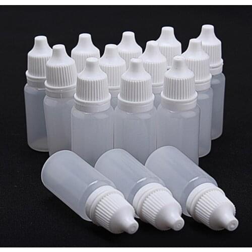 NEW 1Pcs 20ml Empty Plastic Squeezable Dropper B7S9 Eye Bottle Drop Container Liquid G8J1