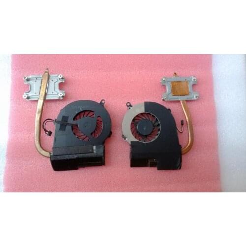 90%New working good Cooler for HP 2000 CQ58 650 cooling heatsink with fan radiator 686259-001 INT UMA model tested working good