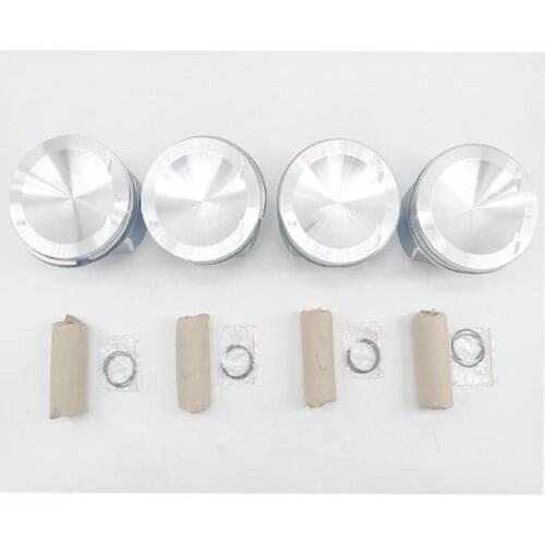 4PCS 06D107066L Piston for Audi VW 2.0 TFSI BWJ BHZ BZC CDL CDLD CDLA CDLB CDLC 21MM Pin