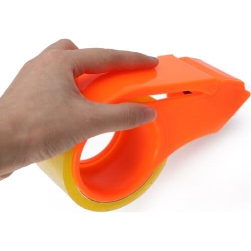 Transparent Adhesive Tape Holder Cutter Packing Dispenser For Office Supplies