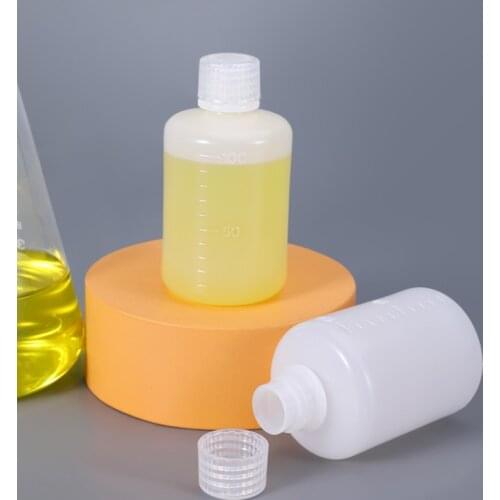 Empty 100ML Round Small Mouth Plastic Bottle Shampoo Lotion Liquid Refillable Packing Container 10PCS/lot