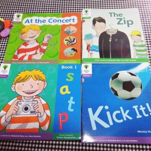 Rainbow Flower Edition Oxford Tree Natural Phonics 48 English Enlightenment Textbooks in English