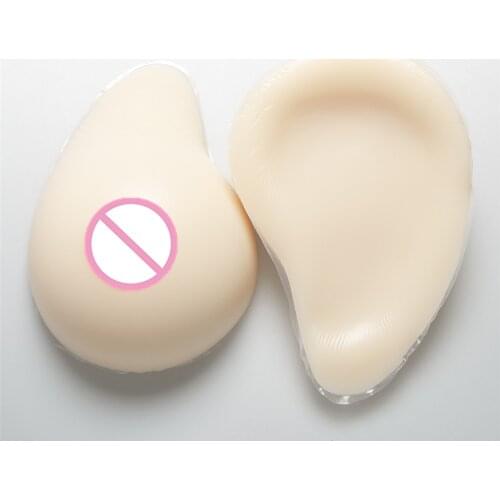 Silicone Boobs 1800g/Pair Female Body Prosthesis Drag Queen Breast Shemale Transvestite Crossdresser Realistic Fake Breast
