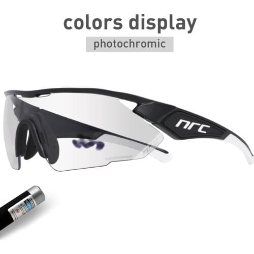 Cycling Sunglasses Photochromic 1 lens Men/Women Bicycle Goggles MTB Road Bike UV400 Protection Glasses Cycling Outdoor Eyewear