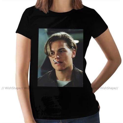 Leonardo Dicaprio T-Shirt Leonardo Dicaprio T Shirt Short Sleeve 100 Cotton Women tshirt Ladies Tee Shirt