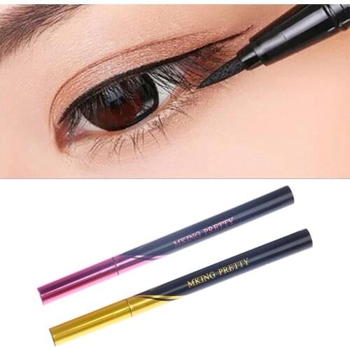 1PC Eyeliner Pencil Quick-drying Long Lasting Waterproof Anti-sweat No Blooming Eyeliner Pen Eyes Makeup Cosmetic