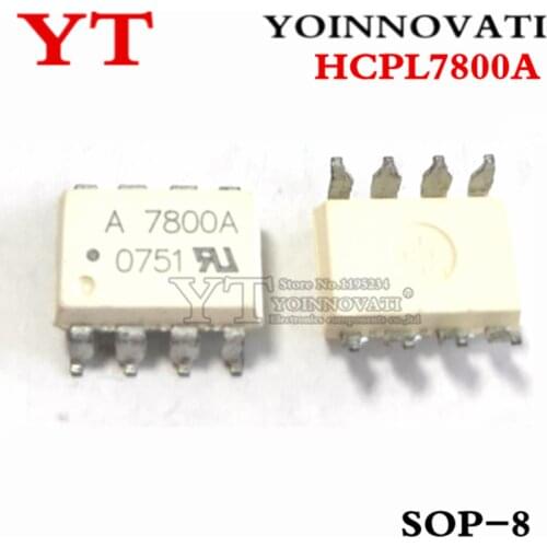 10PCS A7800A 7800A HCPL7800A HCPL-7800 A7800 SOP-8