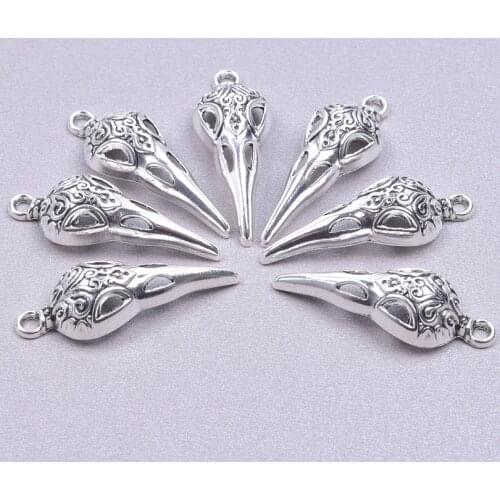 40pcs/lot Mix Plated Animals Tortoise and Horse Charms Diy Owl and Bird Pendant Bracelet Men Gift Jewelry Making Accessories