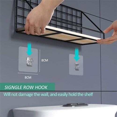 10pcs New Adhesive Wall Hook,Waterproof Sticky Hooks Rack Shelf Sticker,Sticking Self Adhesive Wall Strong Hook Hanger