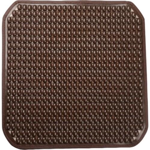 Automobiles Seat Covers Beads Massage Seat Cushion Breathable Summer Cool Seat Mat For Car Office